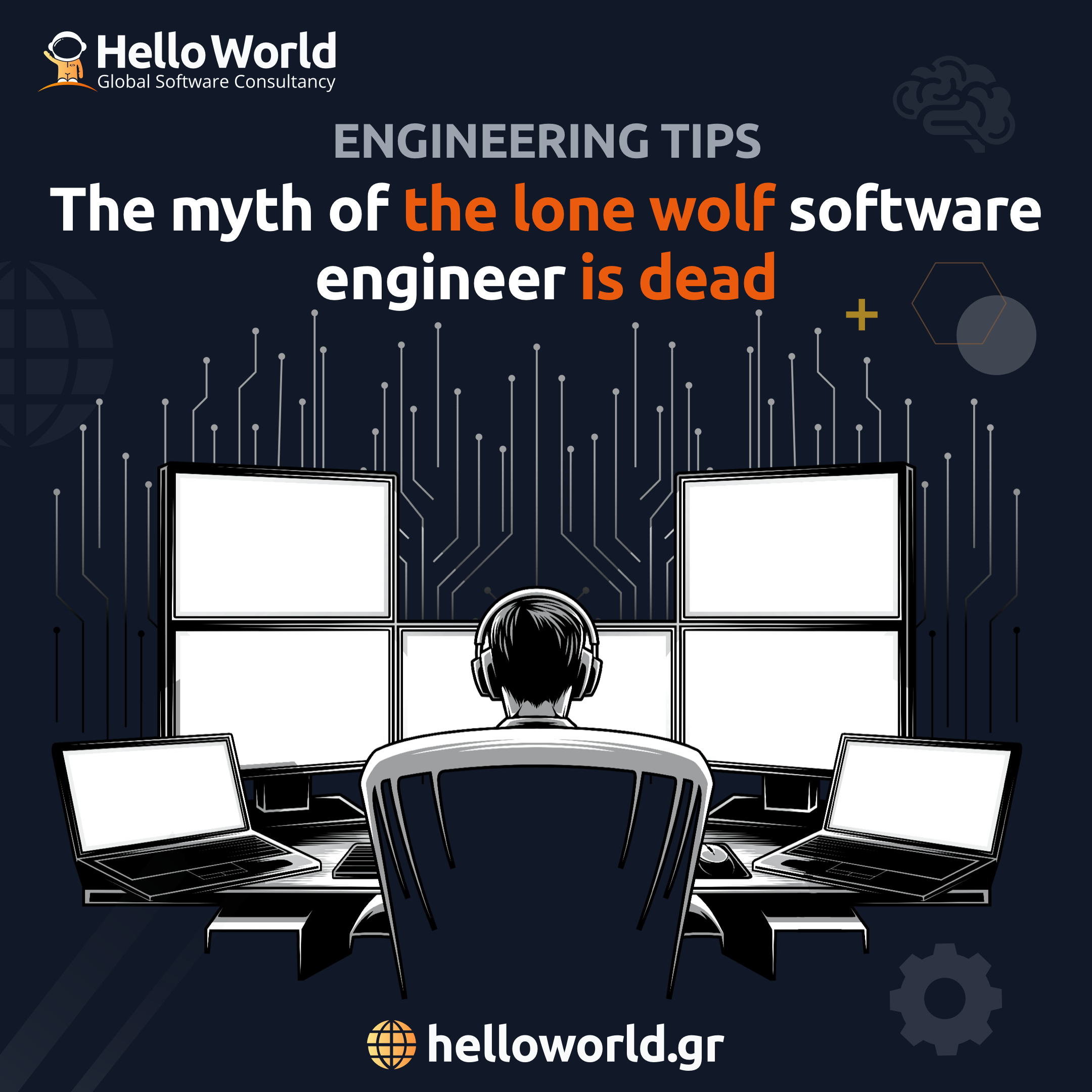 The myth of the lone wolf software engineer is dead