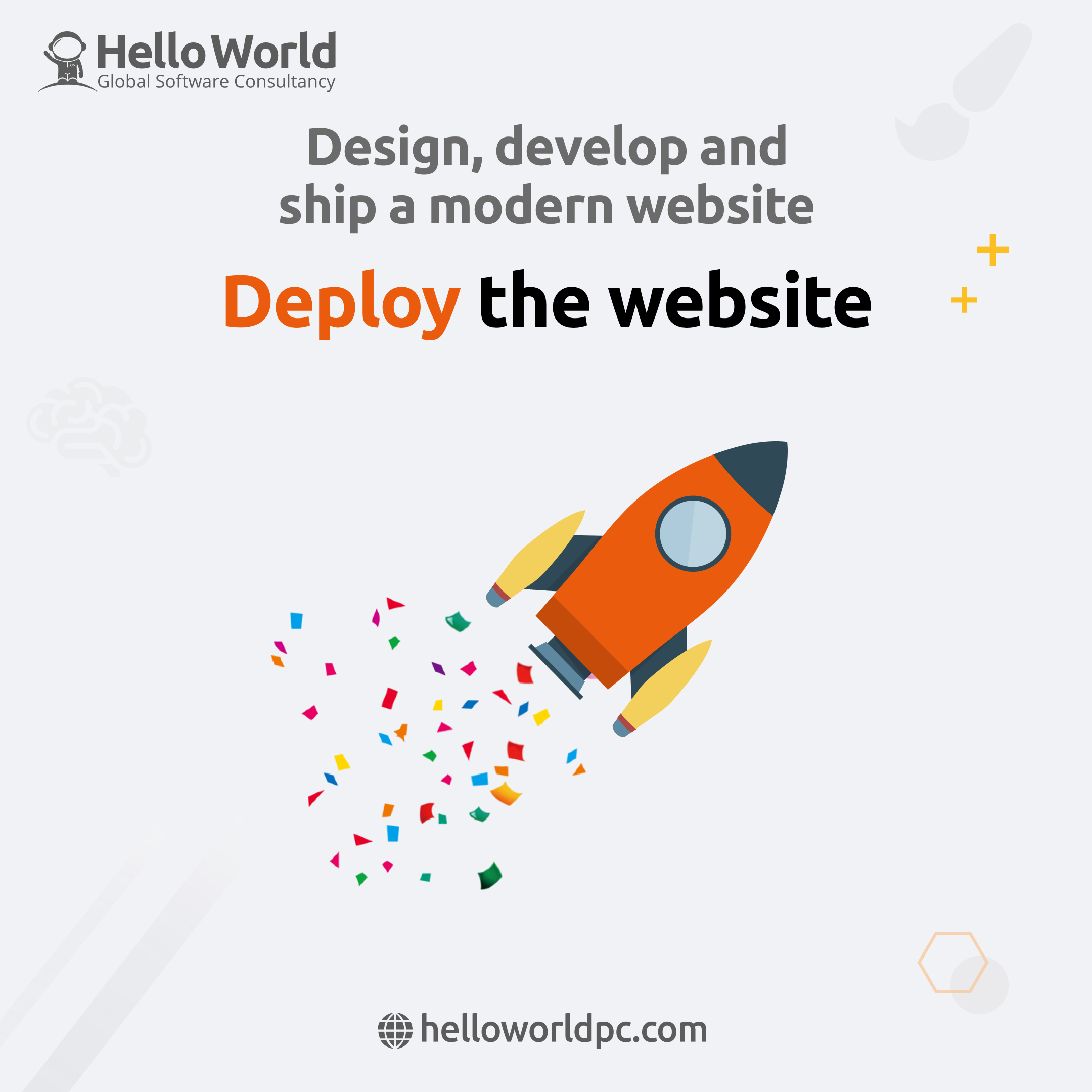 Modern Website: Deploy the website